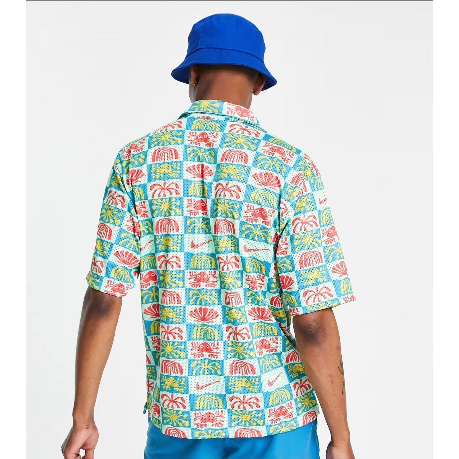 Nike NWT Nike Dri-Fit Men's Spring Break AOPth Button-Up XS Size US XS / EU 42 / 0 - 3 Thumbnail
