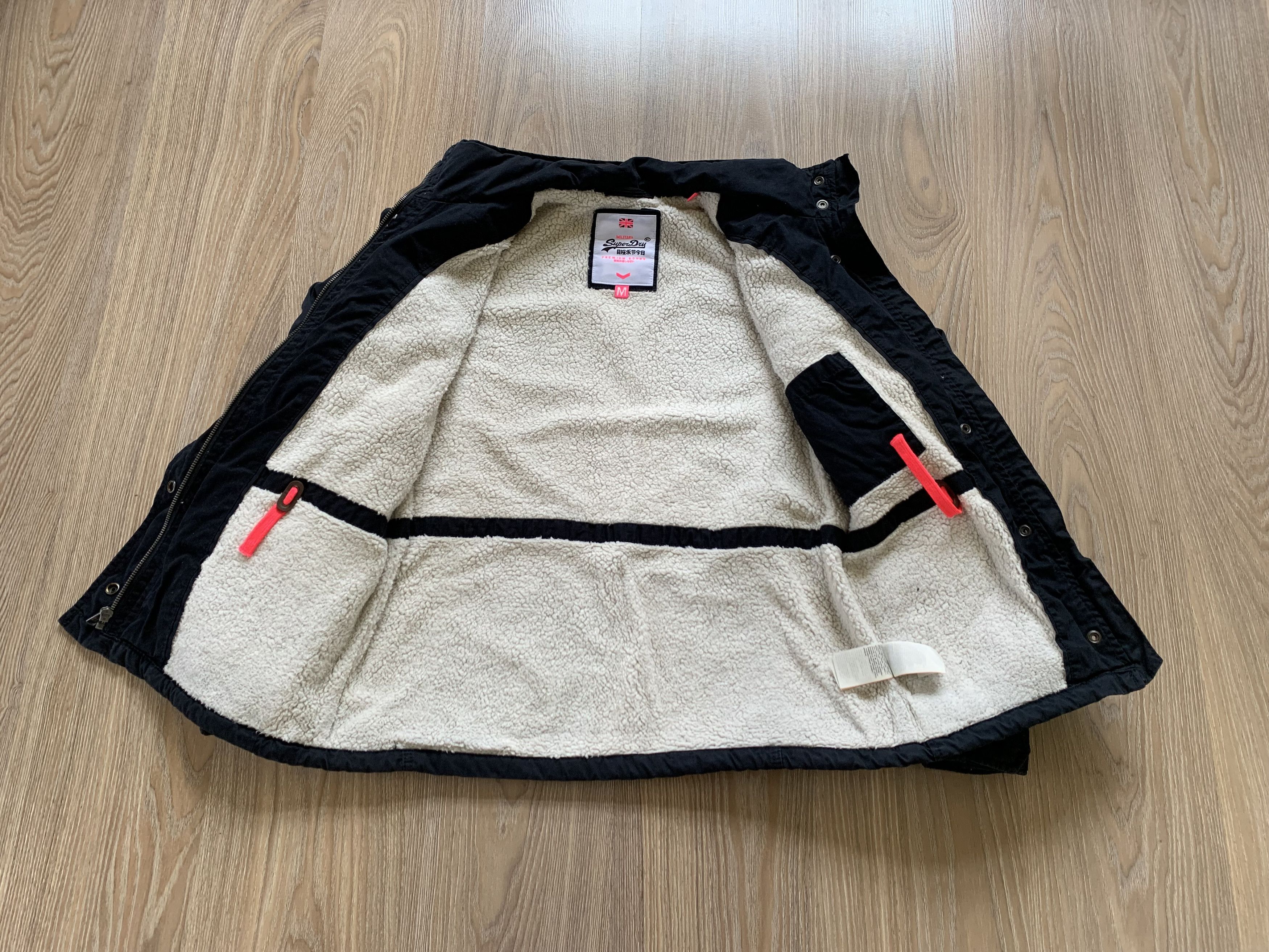 Japanese Brand × Superdry Superdry Rookie Borg Military Jacket Blue Jackets Size M / US 6-8 / IT 42-44 - 6 Thumbnail