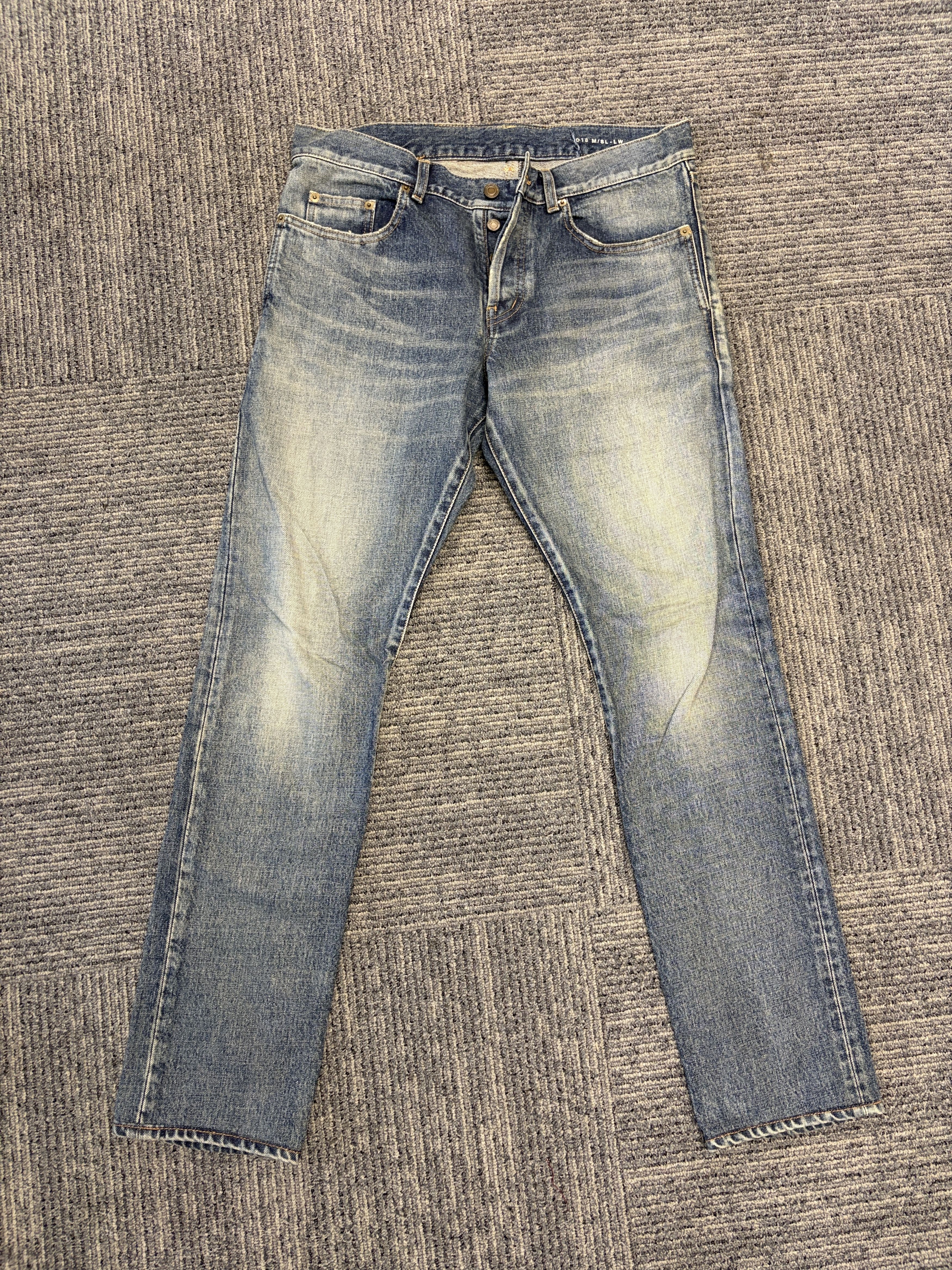 Saint Laurent Paris Saint Laurent D18 slim fit denim sz33 Size US 32 / EU 48 - 1 Thumbnail