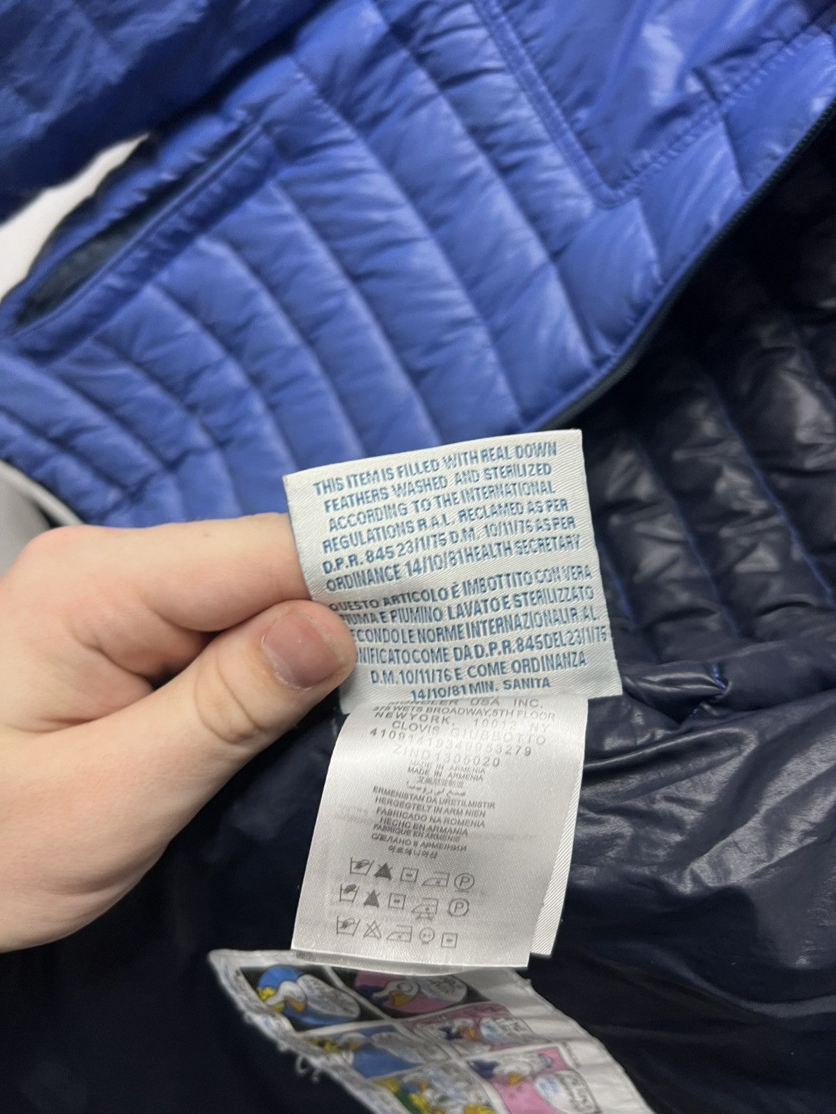 Moncler Moncler Puffer Jacket Blue Size US S / EU 44-46 / 1 - 13 Thumbnail