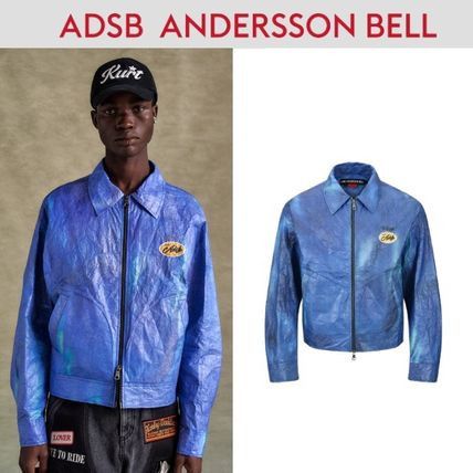Andersson Bell Andersson Bell Blue Wilson Printed Tyvek Jacket Size US M / EU 48-50 / 2 - 2 Thumbnail