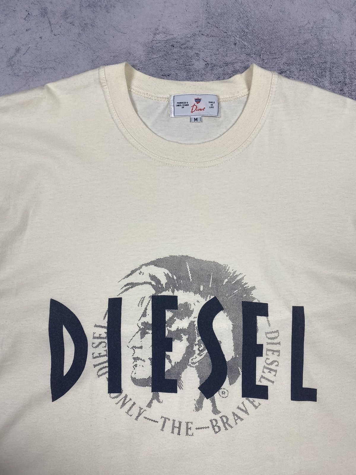 Diesel Vintage 90s Diesel Big Logo Punk Bootleg T Shirt Size M Size US M / EU 48-50 / 2 - 5 Thumbnail
