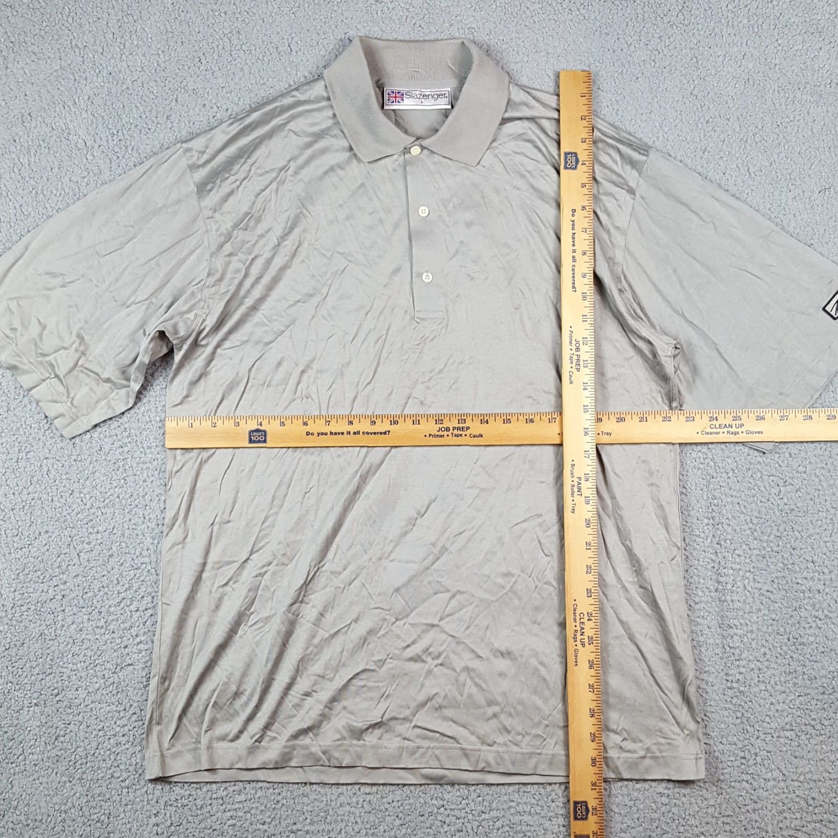 Vintage Vintage 90s Slazenger Polo Shirt Men’s L Short Sleeve Athletic Casual Golf Preppy Rock Surf Size US L / EU 52-54 / 3 - 4 Thumbnail