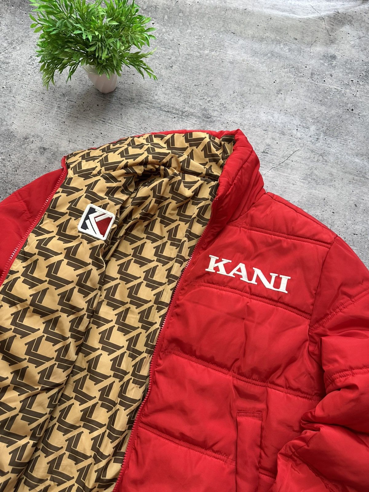 Karl Kani Karl Kani Nylon Reversible Down Y2K Puffer Jacket Casual Size US M / EU 48-50 / 2 - 4 Thumbnail