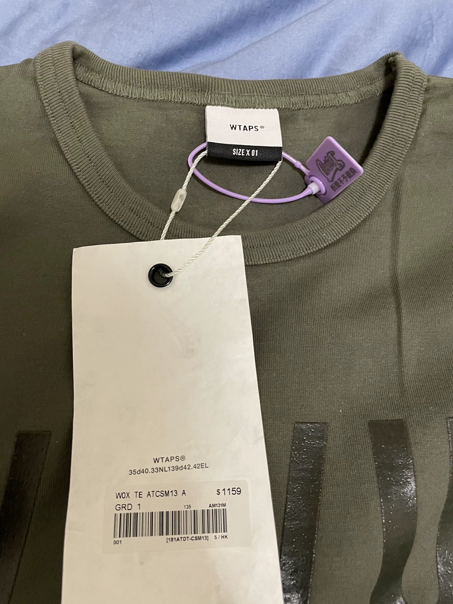 Wtaps WTAPS 18SS Unusual Reflective Printed Logo TEE S Size US S / EU 44-46 / 1 - 4 Thumbnail