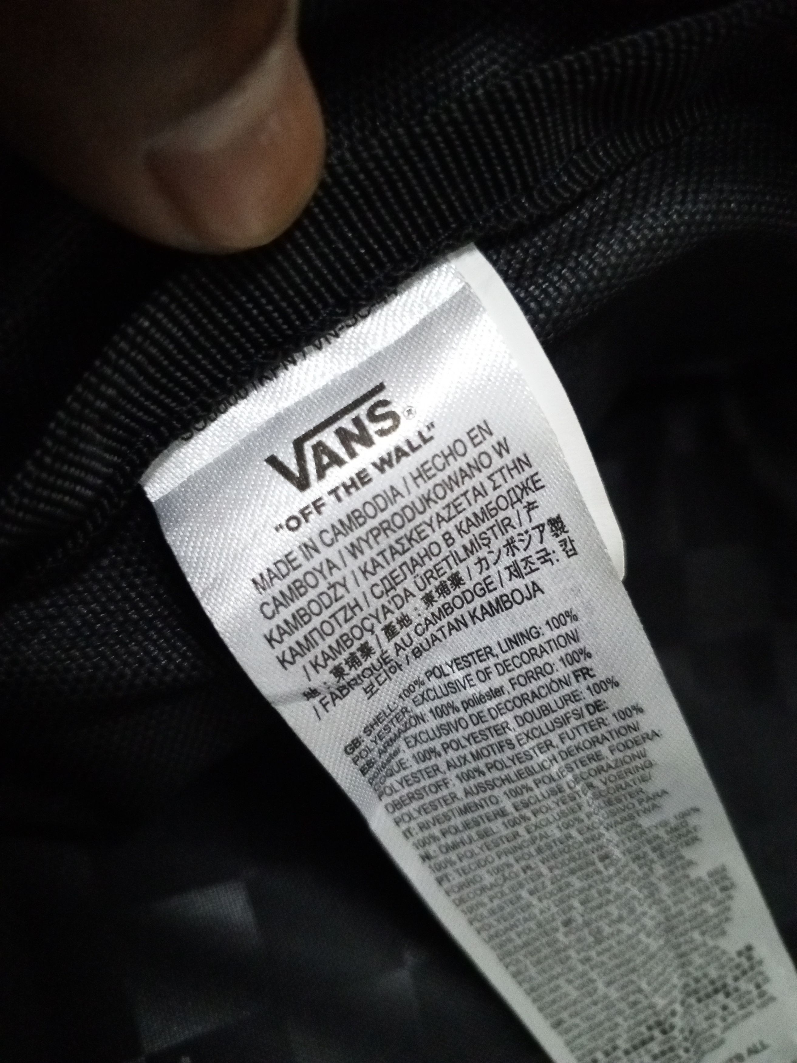 Vans VANS - Backpacks black biglogo Size ONE SIZE - 11 Thumbnail