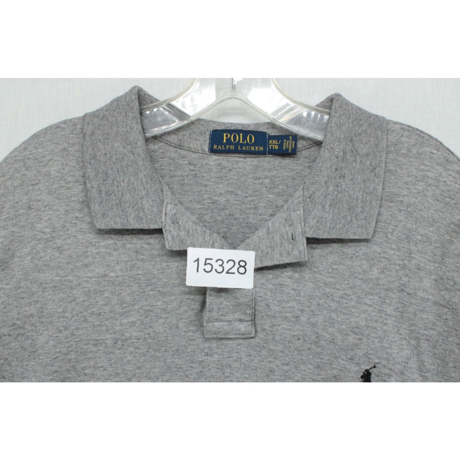 Ralph Lauren Polo Ralph Lauren Men Polo Shirt 2XL Gray Black Pony Preppy 100% Cotton Soft Polo Shirt Mens Regular 2XL Gray Polo Ralph Lauren Shirt Size US XXL / EU 58 / 5 - 6 Thumbnail