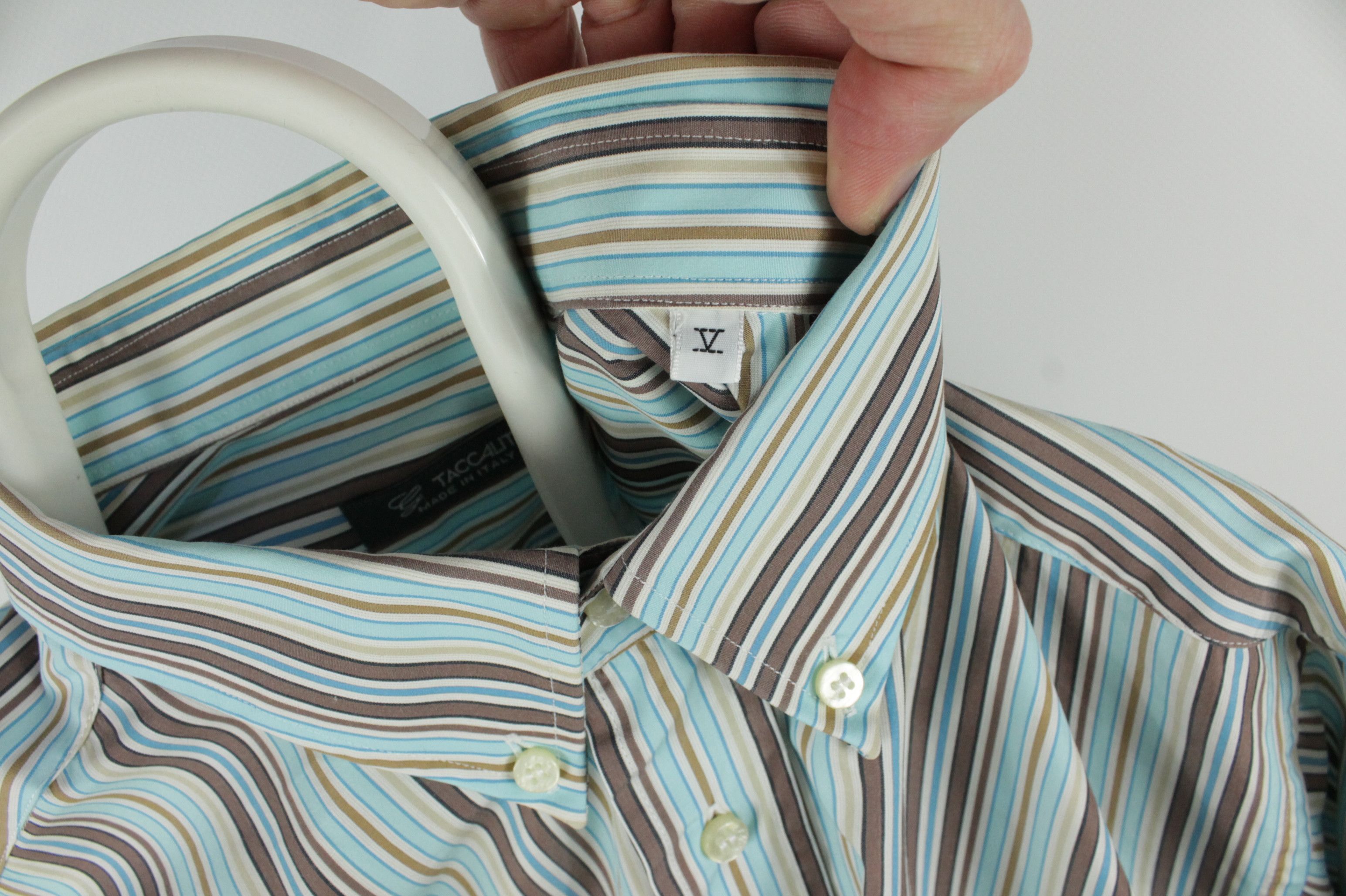 Other Two Shirts x2 Giovanni Taccaliti S/S Linen / Cotton Men's Size US XXL / EU 58 / 5 - 11 Thumbnail