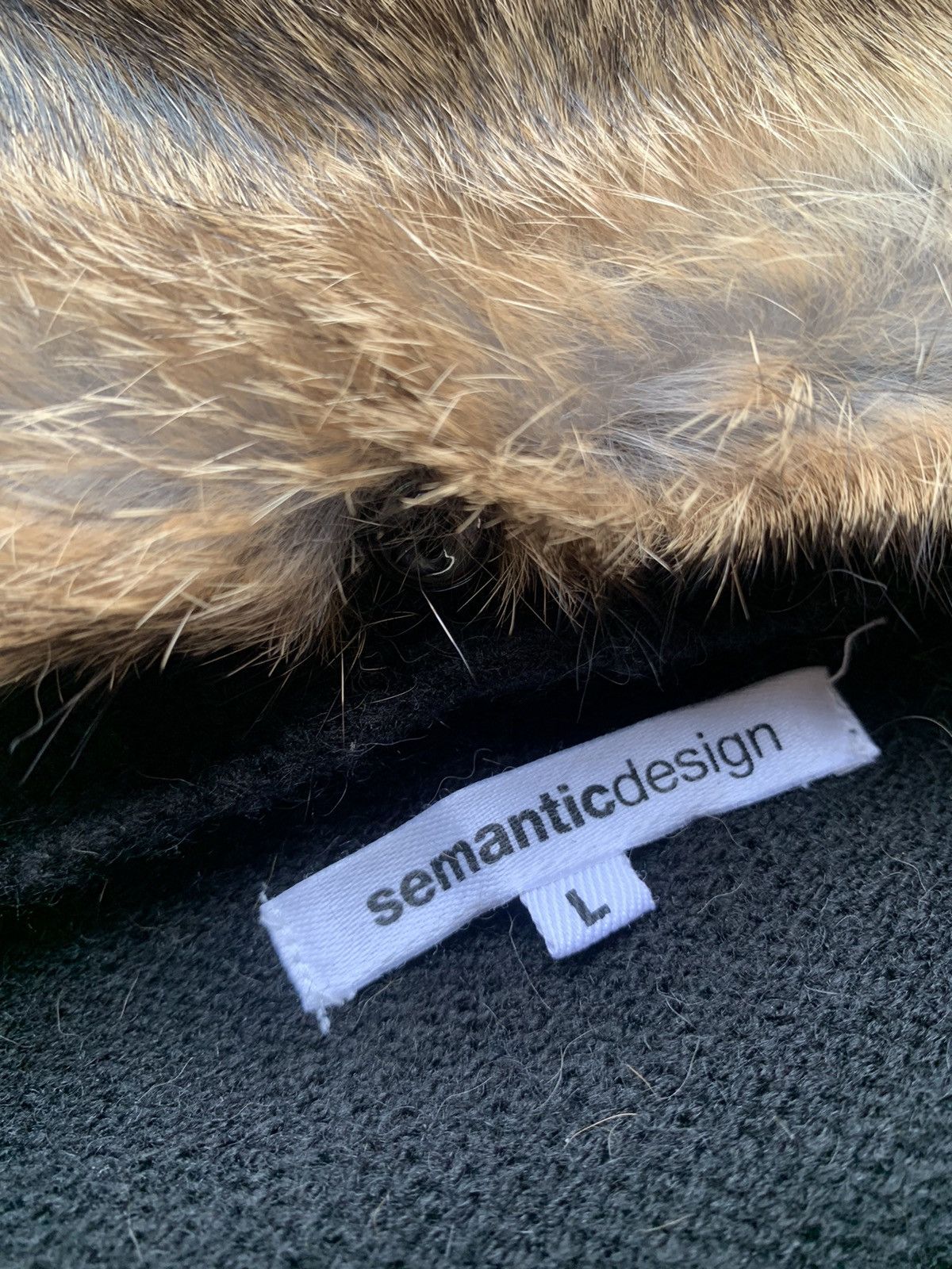 If Six Was Nine In the attic mink fur jacket/sweater acrylic + wool meterial Size L / US 10 / IT 46 - 14 Thumbnail