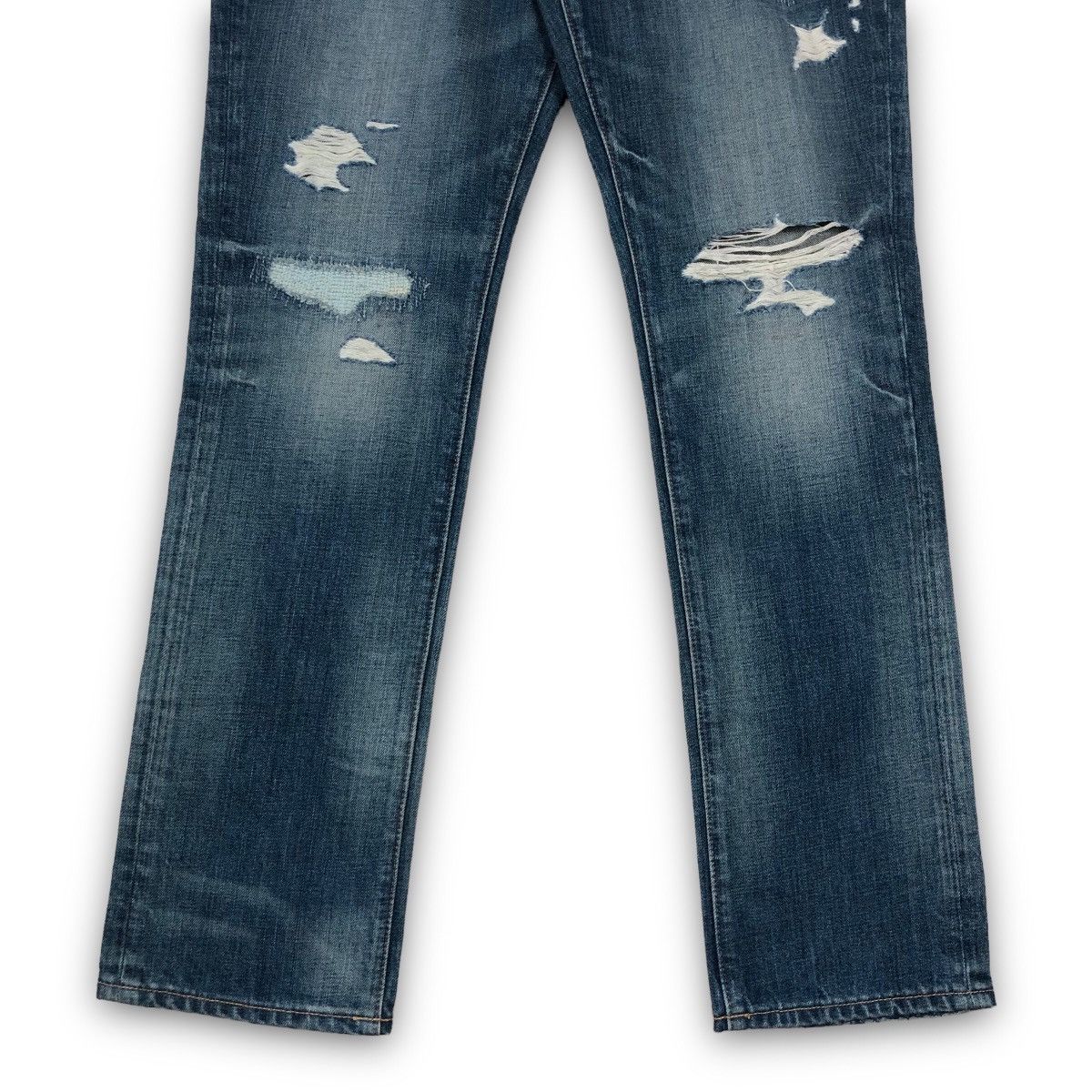 Abercrombie & Fitch Vintage Abercrombie and Fitch Distressed Womenswear Denim Size 33" - 10 Thumbnail