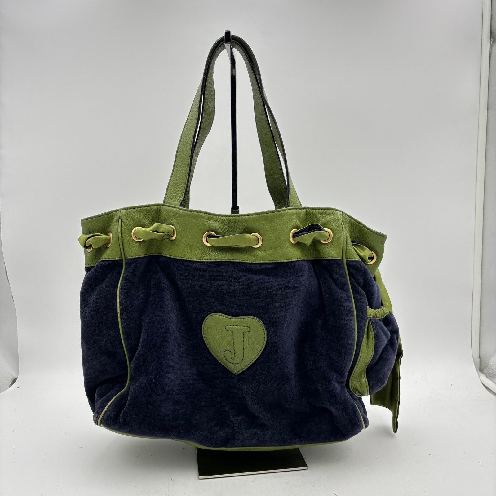 Juicy Couture × Vintage VTG Juicy Couture Daydreamer Shoulder Bag Purse Y2K Velour Size ONE SIZE - 5 Thumbnail