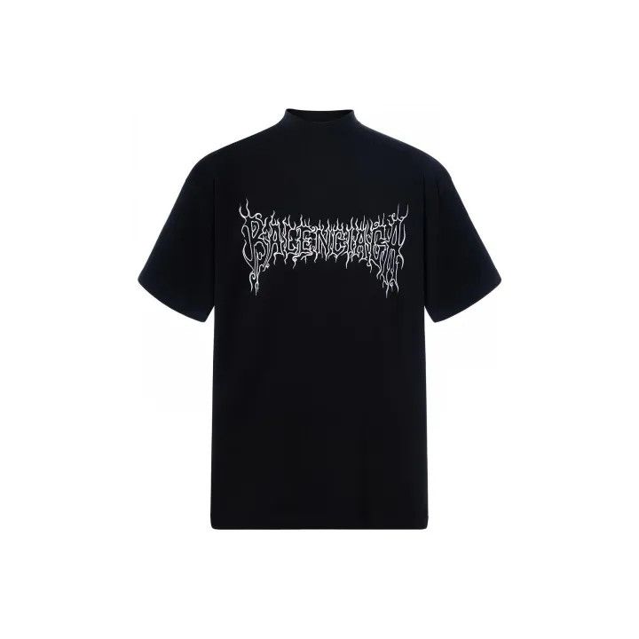 Balenciaga Balenciaga FW23 Black Short Sleeve T-shirt Size US L / EU 52-54 / 3 - 1 Thumbnail