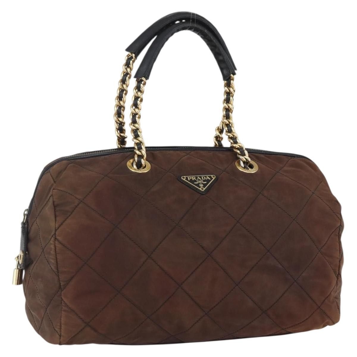 Prada Prada Vintage Chain Handbag Tessuto Size ONE SIZE - 1 Thumbnail