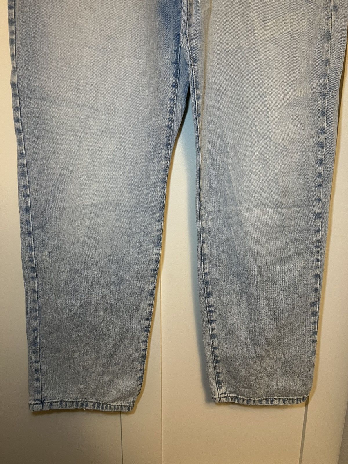 Vintage Vintage relaxed tapered light blue jeans Size US 30 / EU 46 - 3 Thumbnail