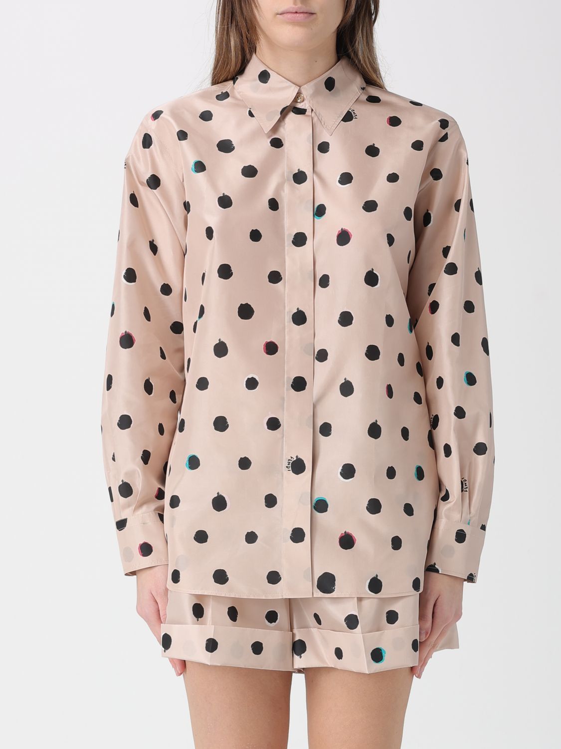 Fendi Fendi Shirt Woman White Size M / US 6-8 / IT 42-44 - 1 Thumbnail
