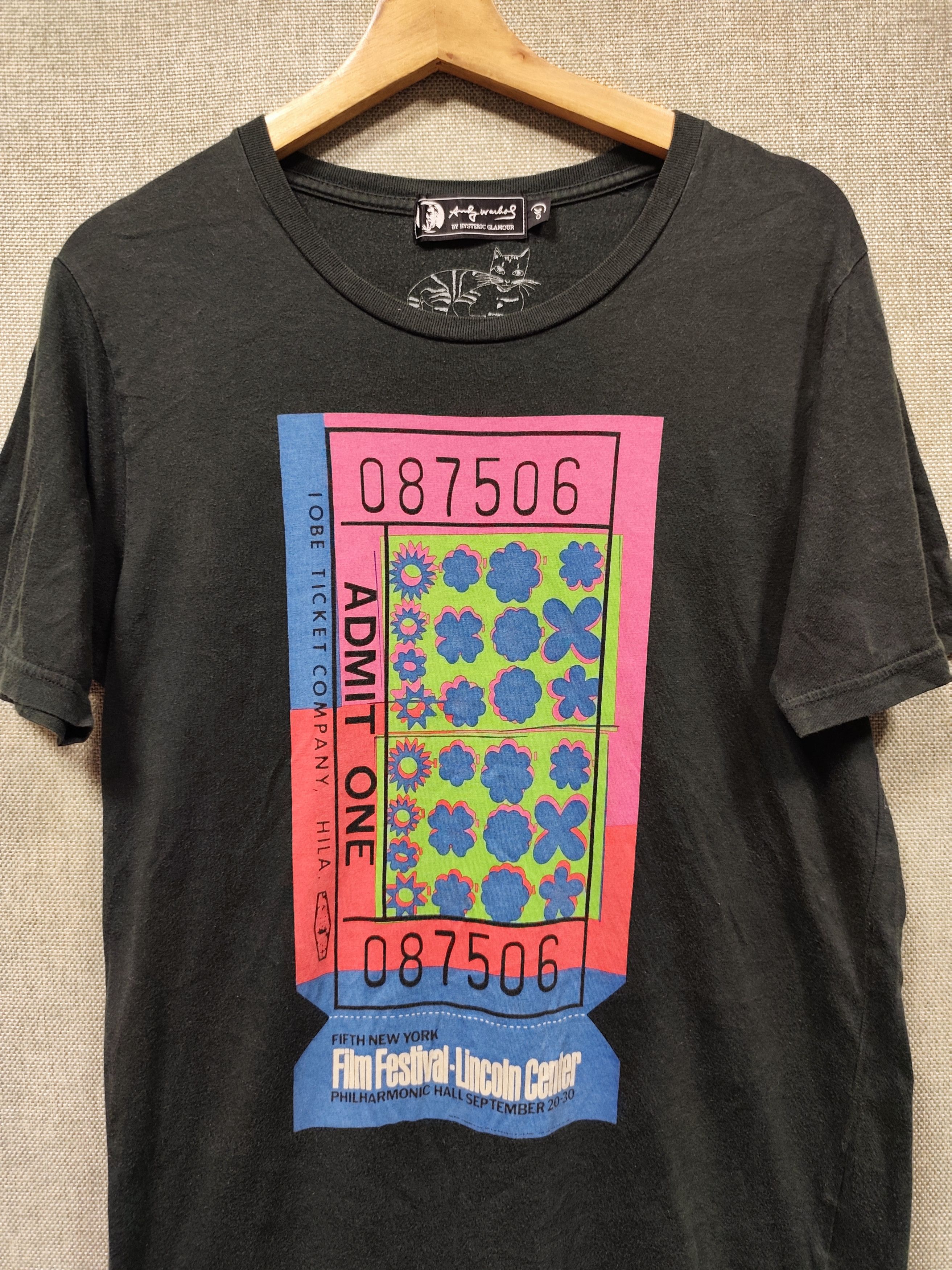 Andy Warhol × Hysteric Glamour × Japanese Brand T shirt Hysteric Glamour x Andy Warhol Size US S / EU 44-46 / 1 - 3 Thumbnail