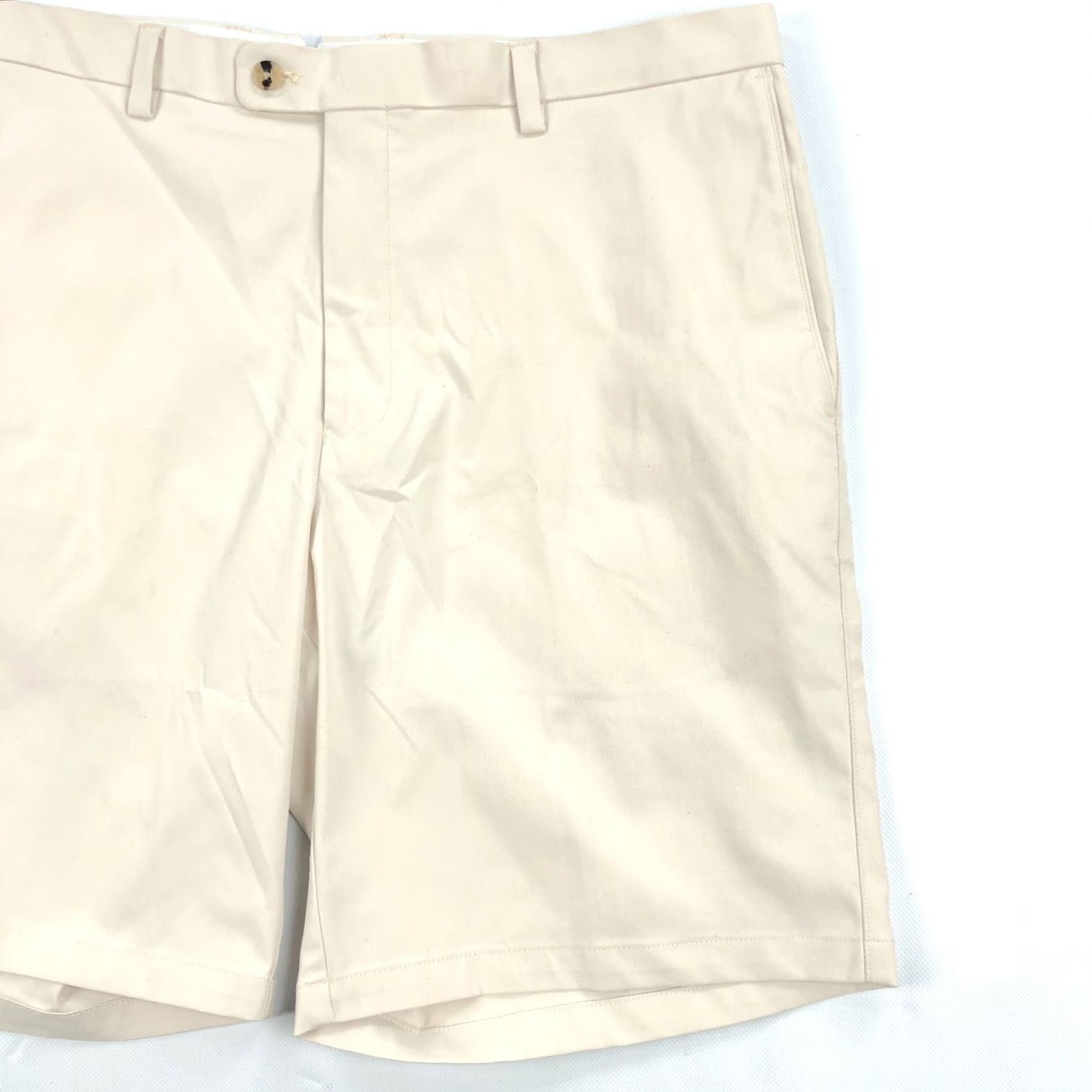 Vintage Dunhill Golf Shorts Mens 38 Beige Gripper Performance Chino Polyester Size US 38 / EU 54 - 3 Thumbnail