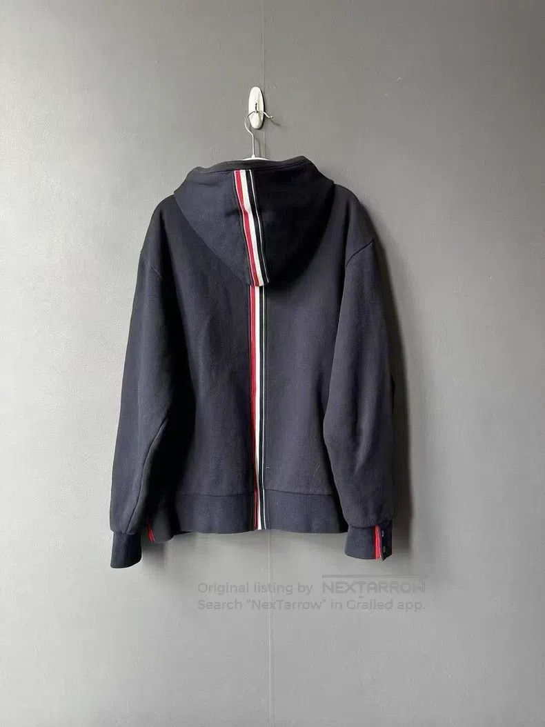 Thom Browne Thom Browne Back Striped Hoodie Size US XXL / EU 58 / 5 - 2 Thumbnail