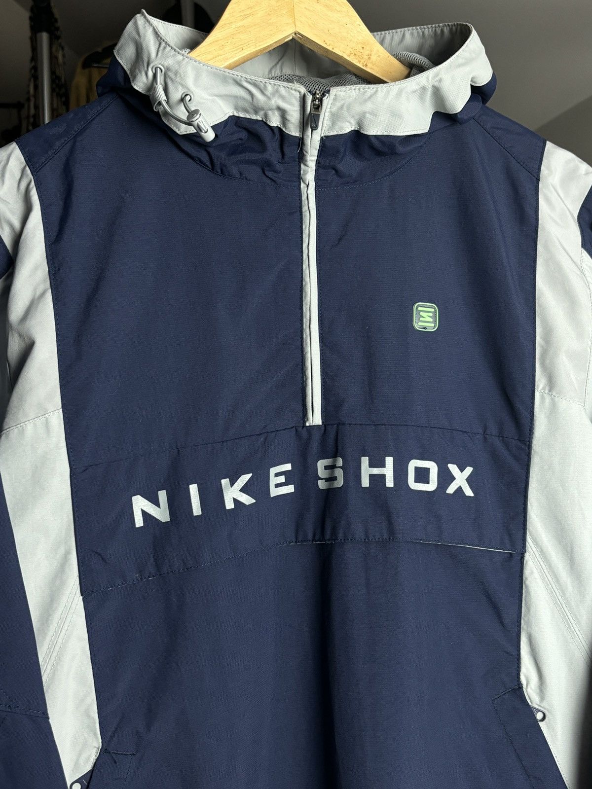 Nike 00s Nike Shox Anorak Jacket Vintage Size US S / EU 44-46 / 1 - 3 Thumbnail