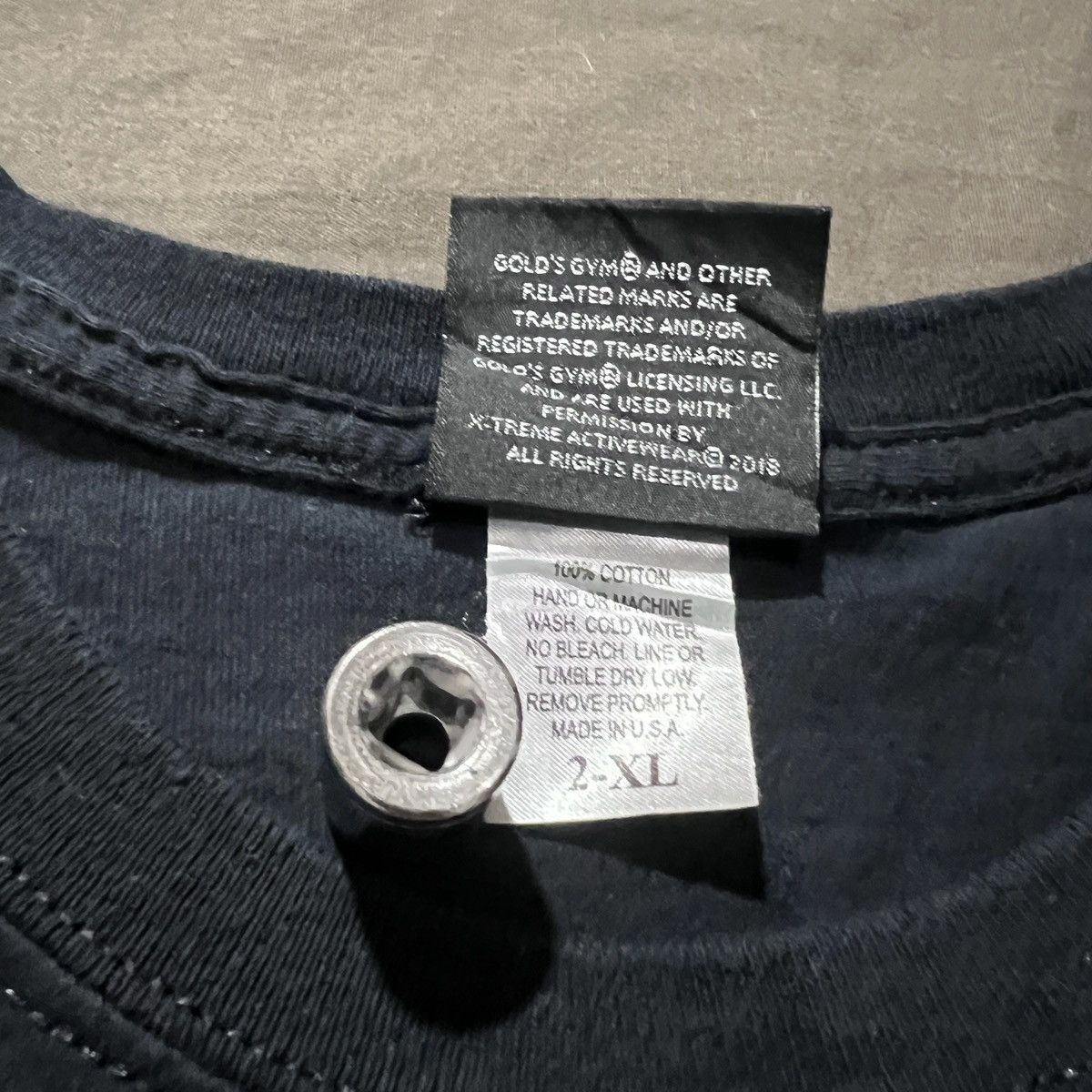 Other Gold's Gym fitness Promo Tee 2XL Size US XXL / EU 58 / 5 - 4 Thumbnail