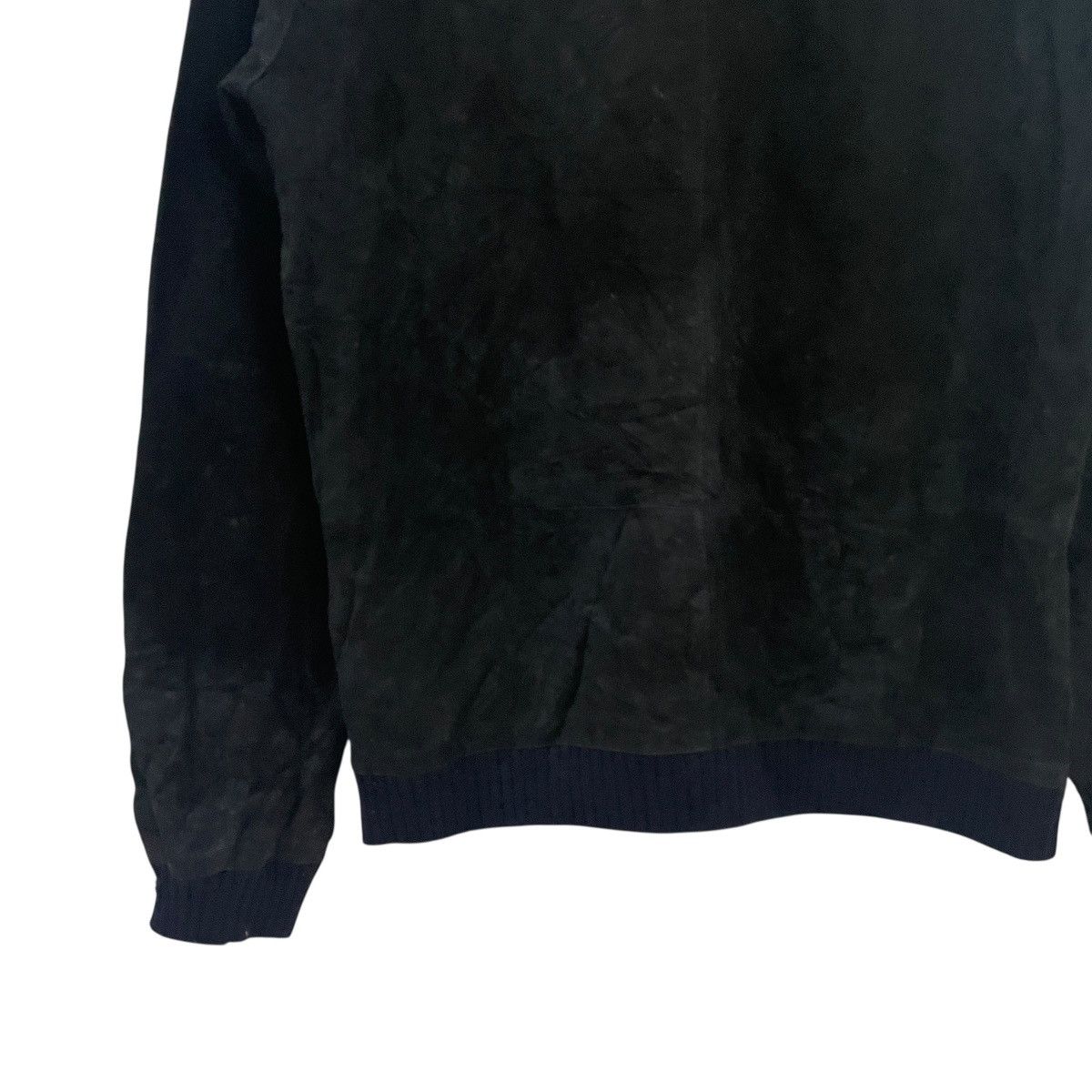 Jil Sander Vintage Jil Sander Pullover Crewneck Leather Sweatshirt Size US M / EU 48-50 / 2 - 10 Thumbnail