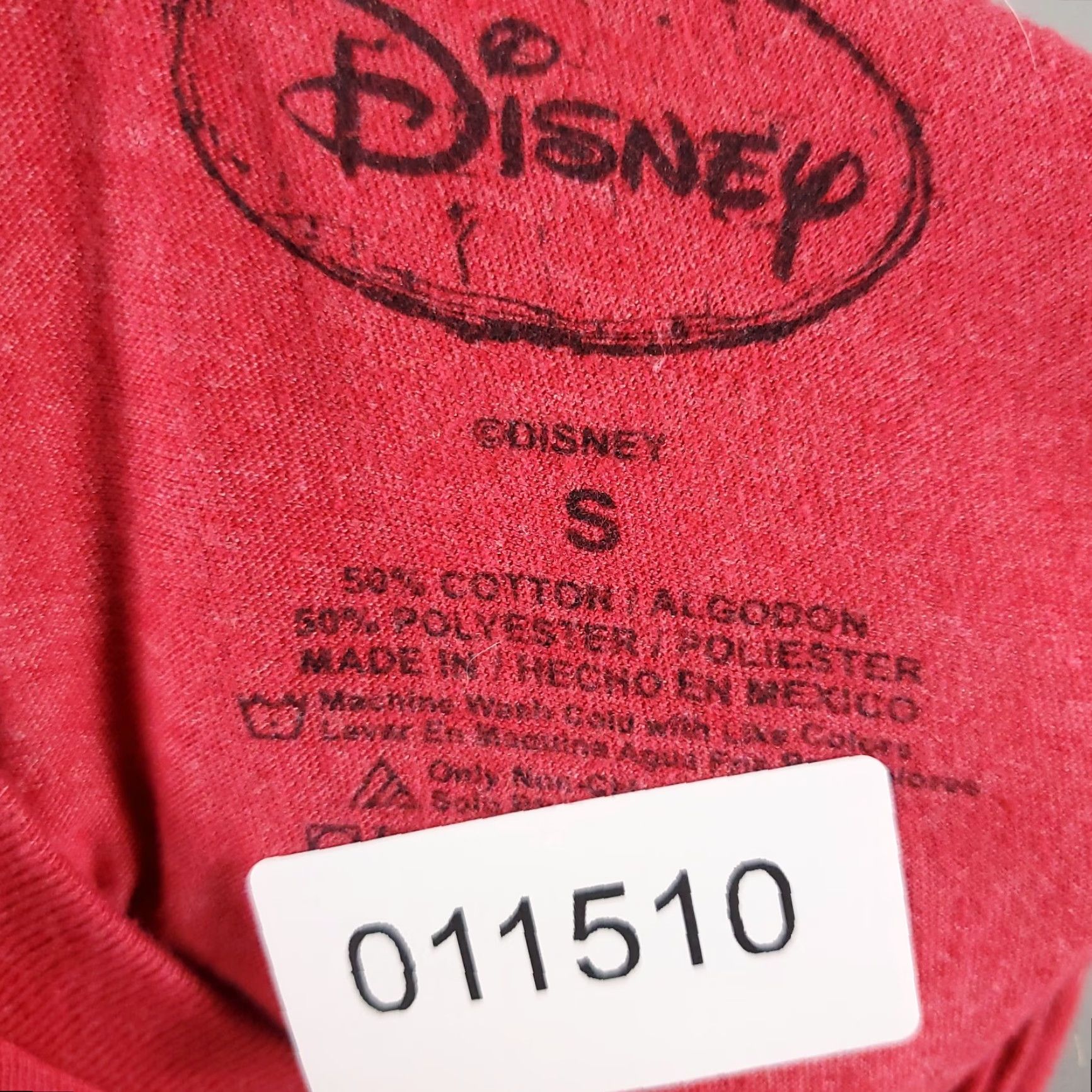 Disney Disney Lion King Hakuna Matata Red Graphic Short Sleeve T-Shirt Size S Size US S / EU 44-46 / 1 - 7 Thumbnail