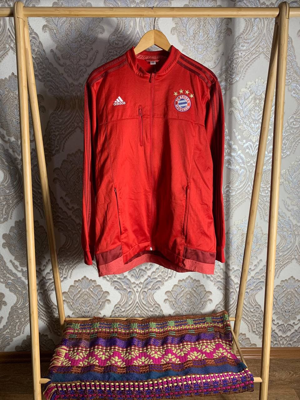Adidas × Vintage VERY RARE ADIDAS FC BAYERN MUNCHEN GERMANY SOCCER JERSEY Y2K Size US XL / EU 56 / 4 - 1 Thumbnail