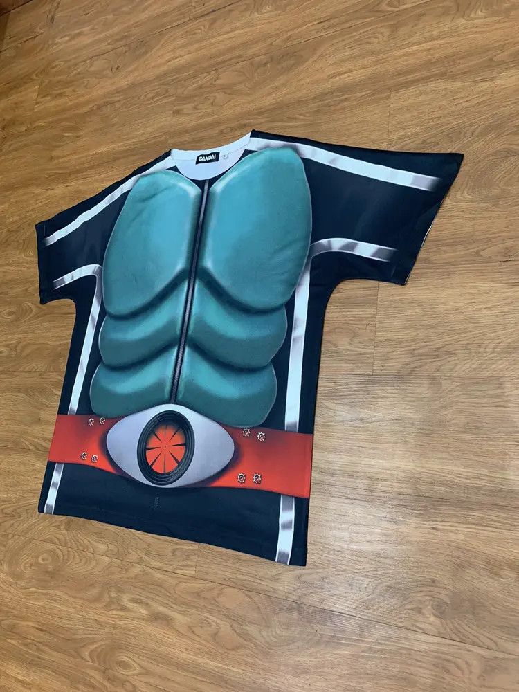 Vintage VIBTAGE KAMEN RIDER PRINT 3D MUSCLE T SHIRT Size US L / EU 52-54 / 3 - 4 Thumbnail