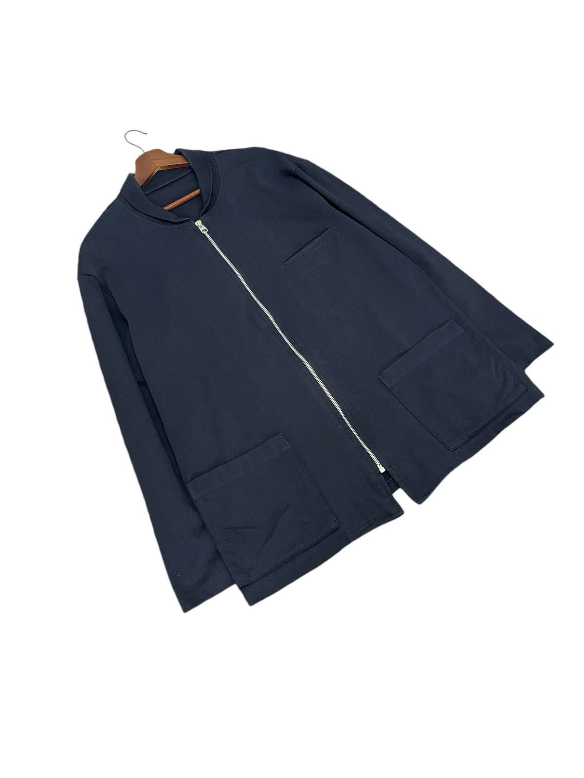 Yohji Yamamoto Y's For Men Zipper Light Jacket Size US L / EU 52-54 / 3 - 3 Thumbnail