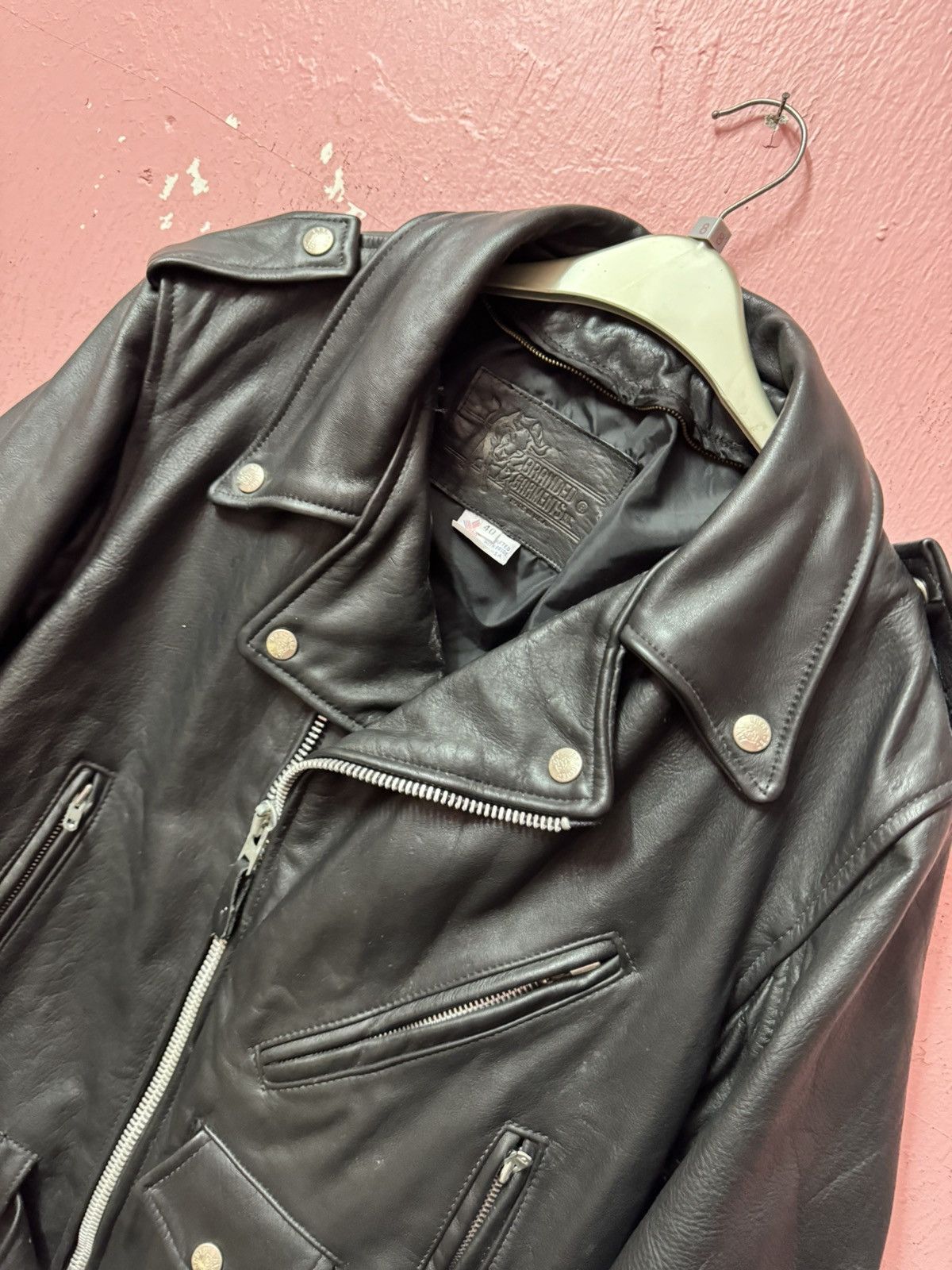 Vintage VINTAGE DOUBLE COLLAR ROCKERS JACKET Size US L / EU 52-54 / 3 - 2 Thumbnail