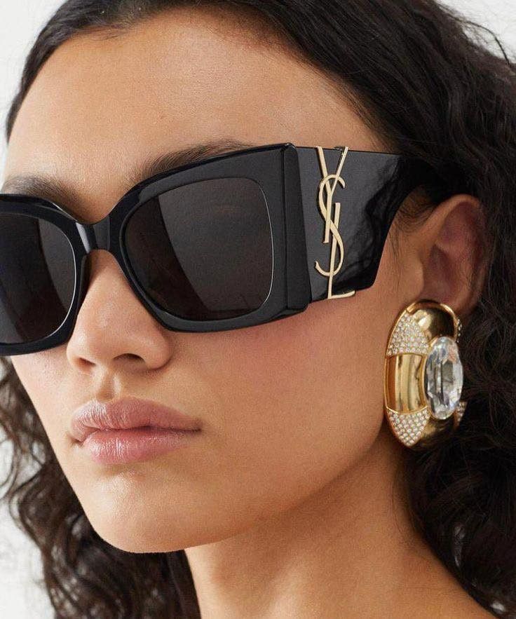 Saint Laurent Paris NEW SAINT LAURENT SL M119 BLAZE - 001 OVERSIZED SUNGLASSES() Size ONE SIZE - 1 Thumbnail