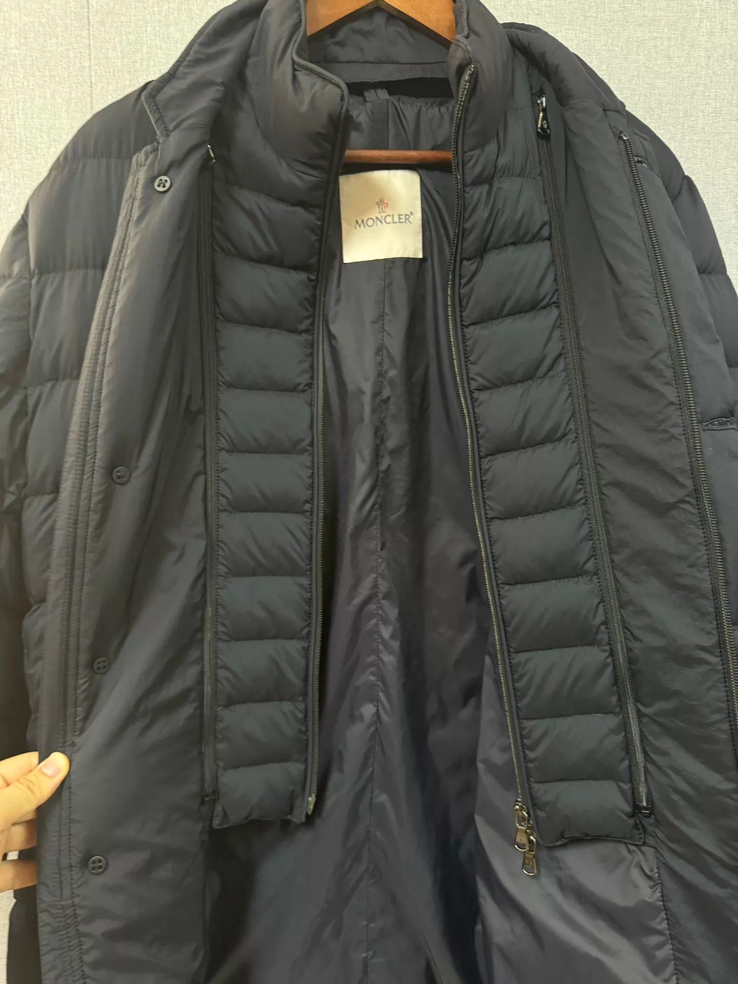 Moncler Moncler Long Down Coat Size 1 Minor Flaw Size US S / EU 44-46 / 1 - 7 Thumbnail