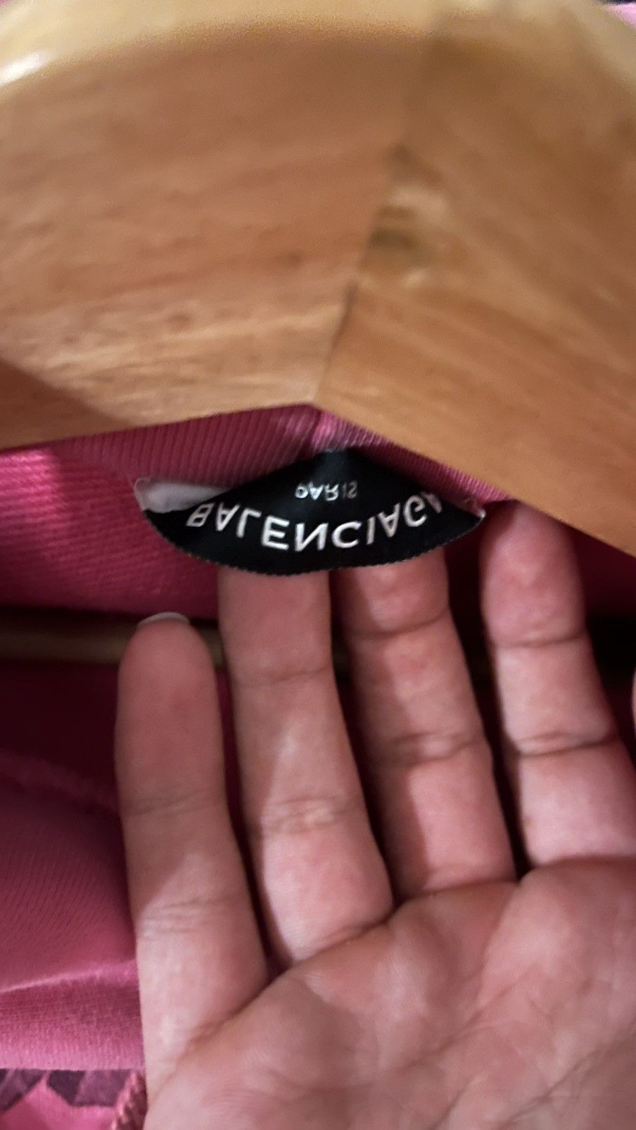 Balenciaga Balenciaga New York Pink Hoodie Size US L / EU 52-54 / 3 - 15 Thumbnail