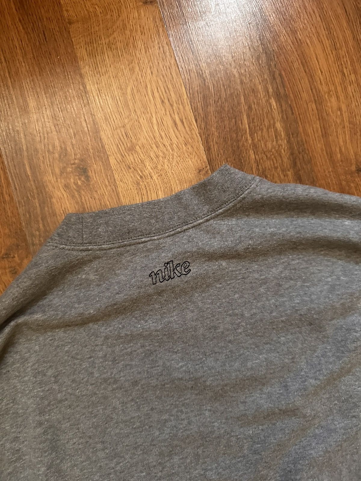 Nike Nike Swoosh Crewneck Sweatshirt – Grey – Size S Vntg Style Size US S / EU 44-46 / 1 - 7 Thumbnail