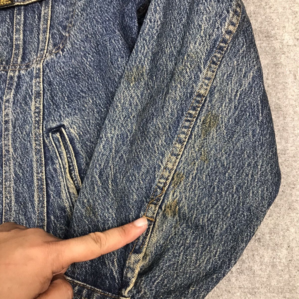 Hard Rock Cafe × Lee VTG🔥LEE X HARD ROCK CAFE HONOLULU DENIM BUTTON JACKET Size US M / EU 48-50 / 2 - 9 Thumbnail