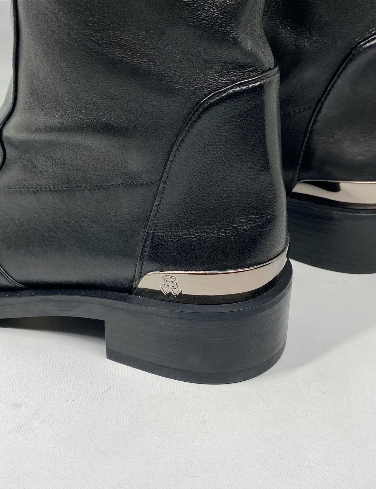 Stuart Weitzman Stuart Weitzman Bold SW Logo Slouch Boots size 6.5 Size US 6.5 / IT 36.5 - 8 Thumbnail
