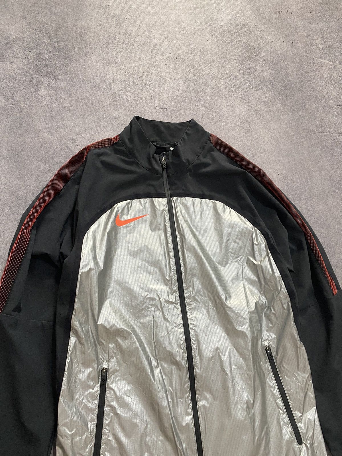 Nike × Vintage Nike Strike Elite Woven Water Repellent Full Zip Jacket Size US S / EU 44-46 / 1 - 2 Thumbnail