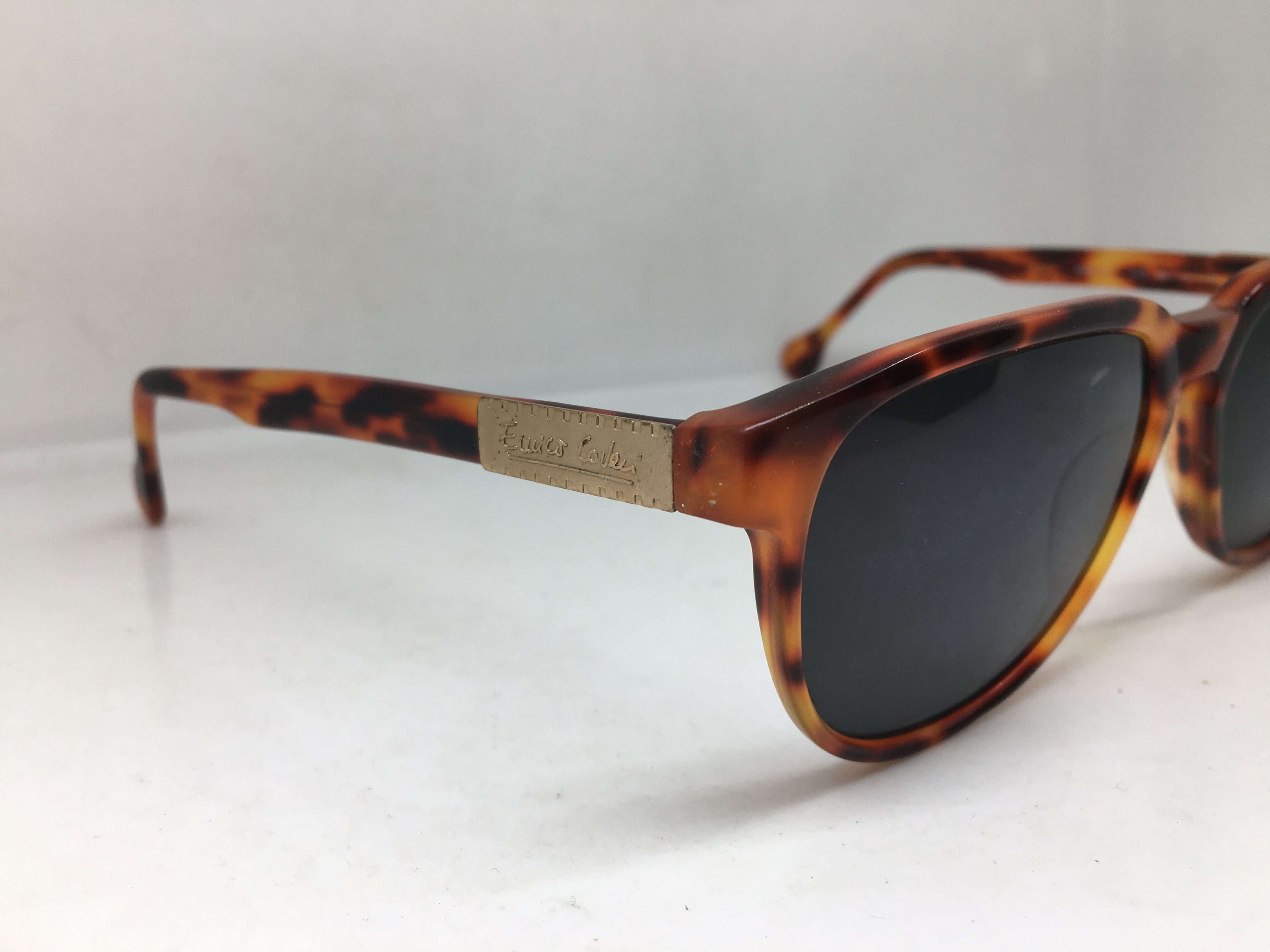 Vintage Vintage Ewics Cojeu Tortoise Aristocratic Sunglasses Frame Size ONE SIZE - 2 Thumbnail