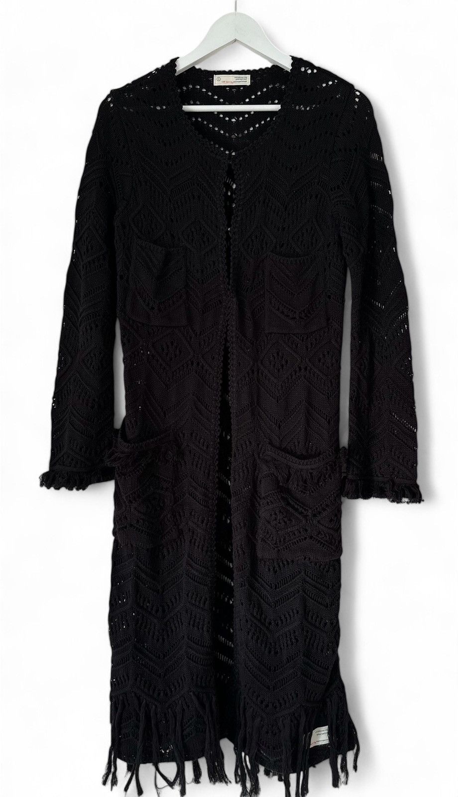 Other Odd Molly Black Long Cardigan Sweater Jumper Women's Size 1 Size S / US 4 / IT 40 - 1 Thumbnail