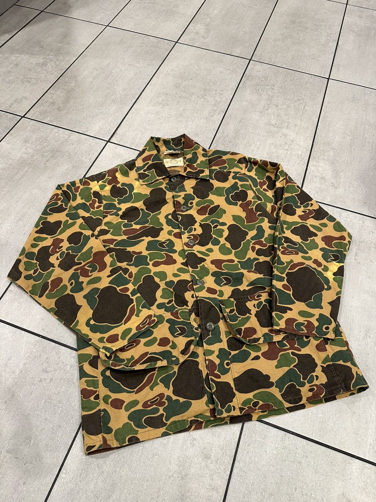 SafTbak VINTAGE camo jacket Size US L / EU 52-54 / 3 - 1 Thumbnail