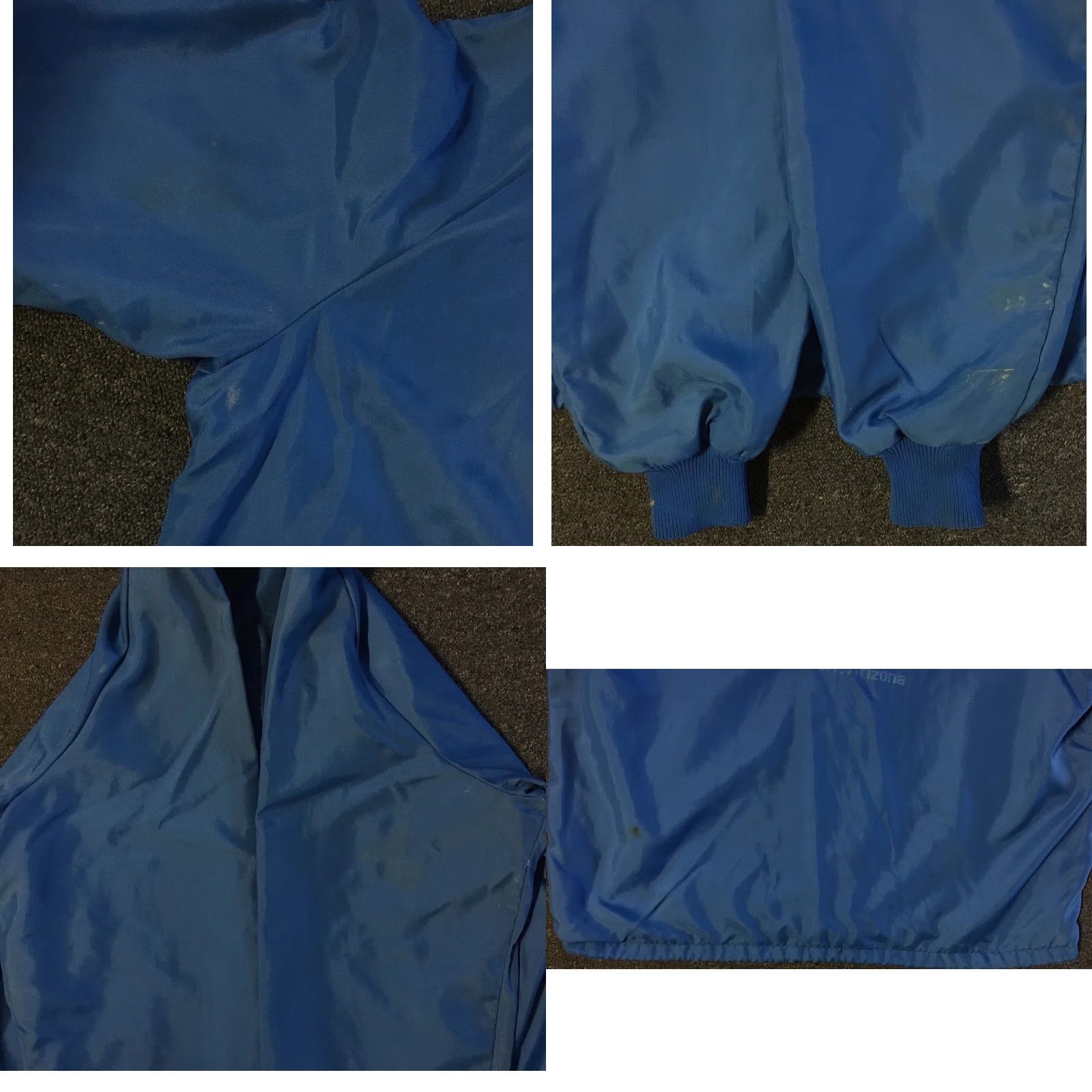 Vintage VINTAGE Prescott Lynx Lake Blue Nylon Windbreaker Jacket XL USA 80s 90s Grunge Punk College Arizona State University Mens Size US XL / EU 56 / 4 - 9 Thumbnail