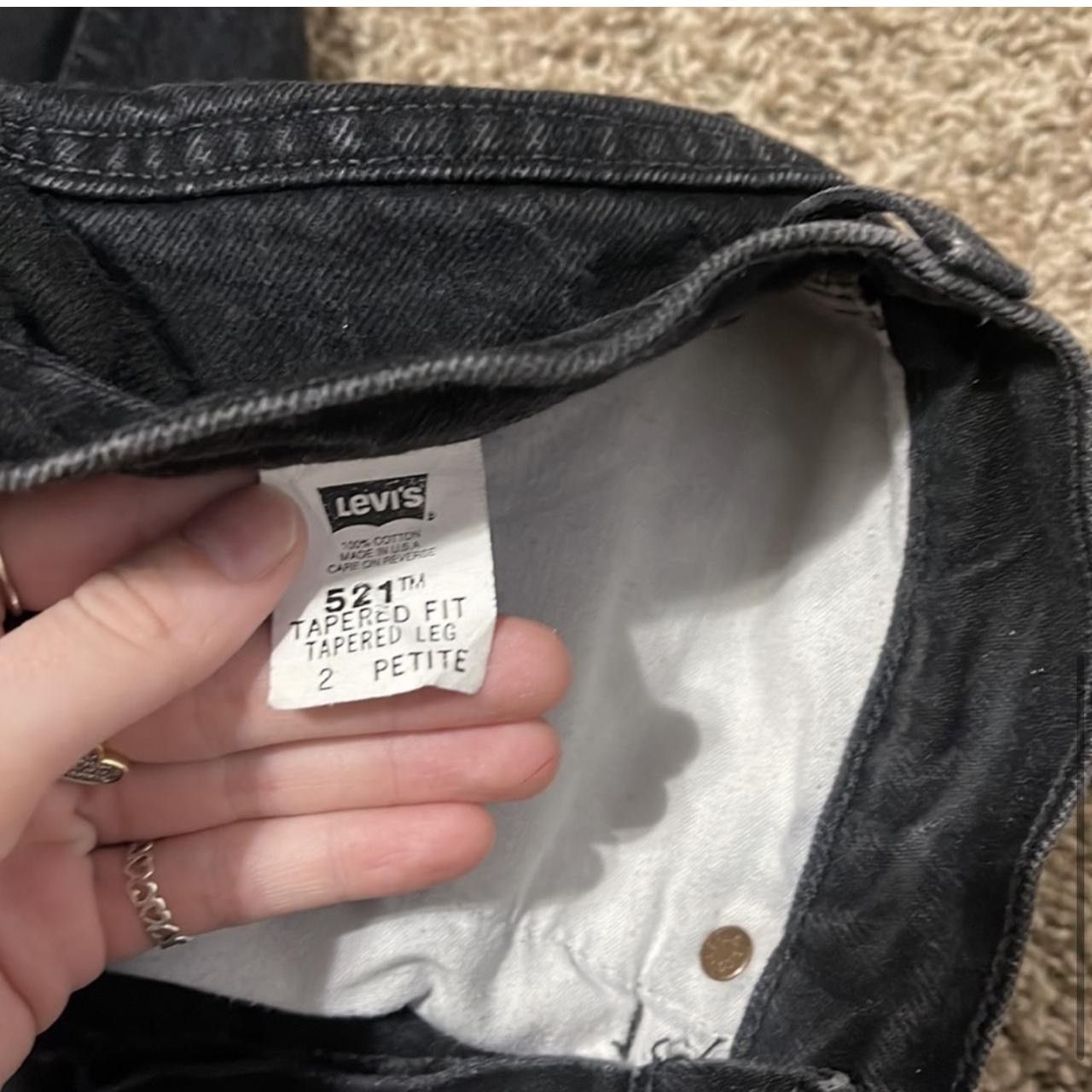 Levi's × Vintage Vintage Levi’s 521 Size 24" / US 00 / IT 34 - 3 Thumbnail