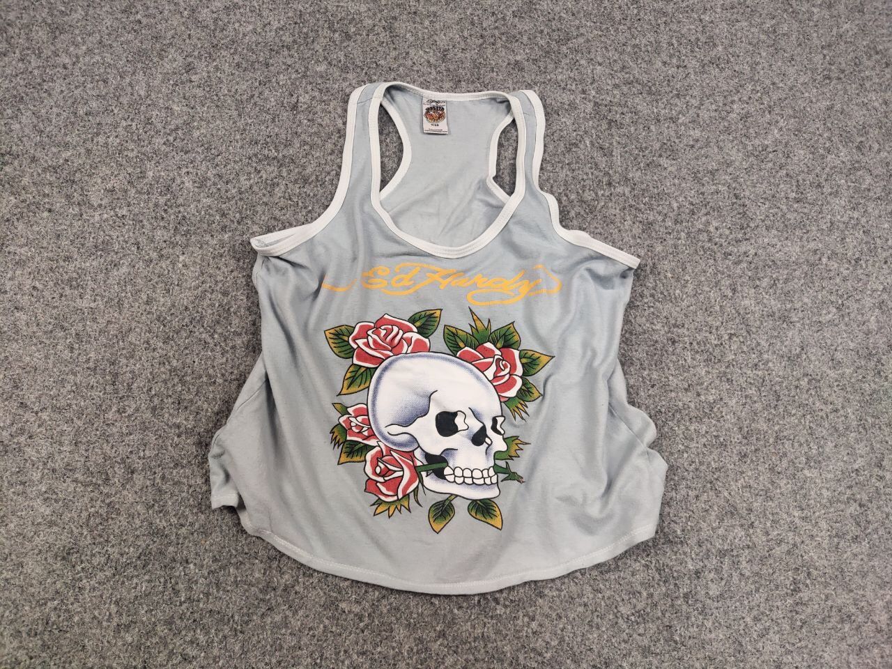 Ed Hardy Vintage Ed Hardy Christian sleeveless Top T-shirt Y2K Style Size M / US 6-8 / IT 42-44 - 2 Thumbnail