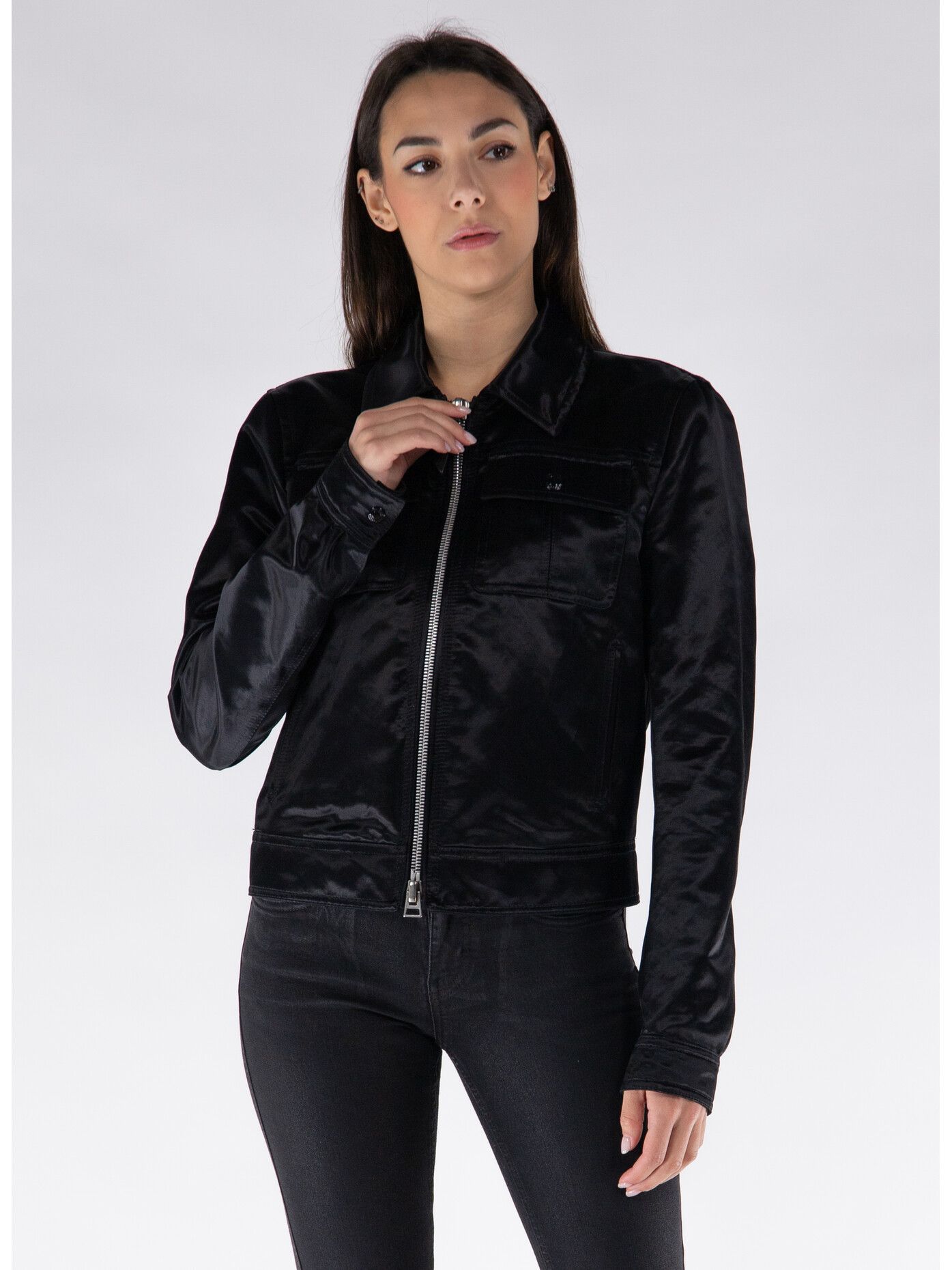 Tom Ford o1w1db10525 CS1237 Full Zip Jacket in Black Size XS / US 0-2 / IT 36-38 - 5 Thumbnail