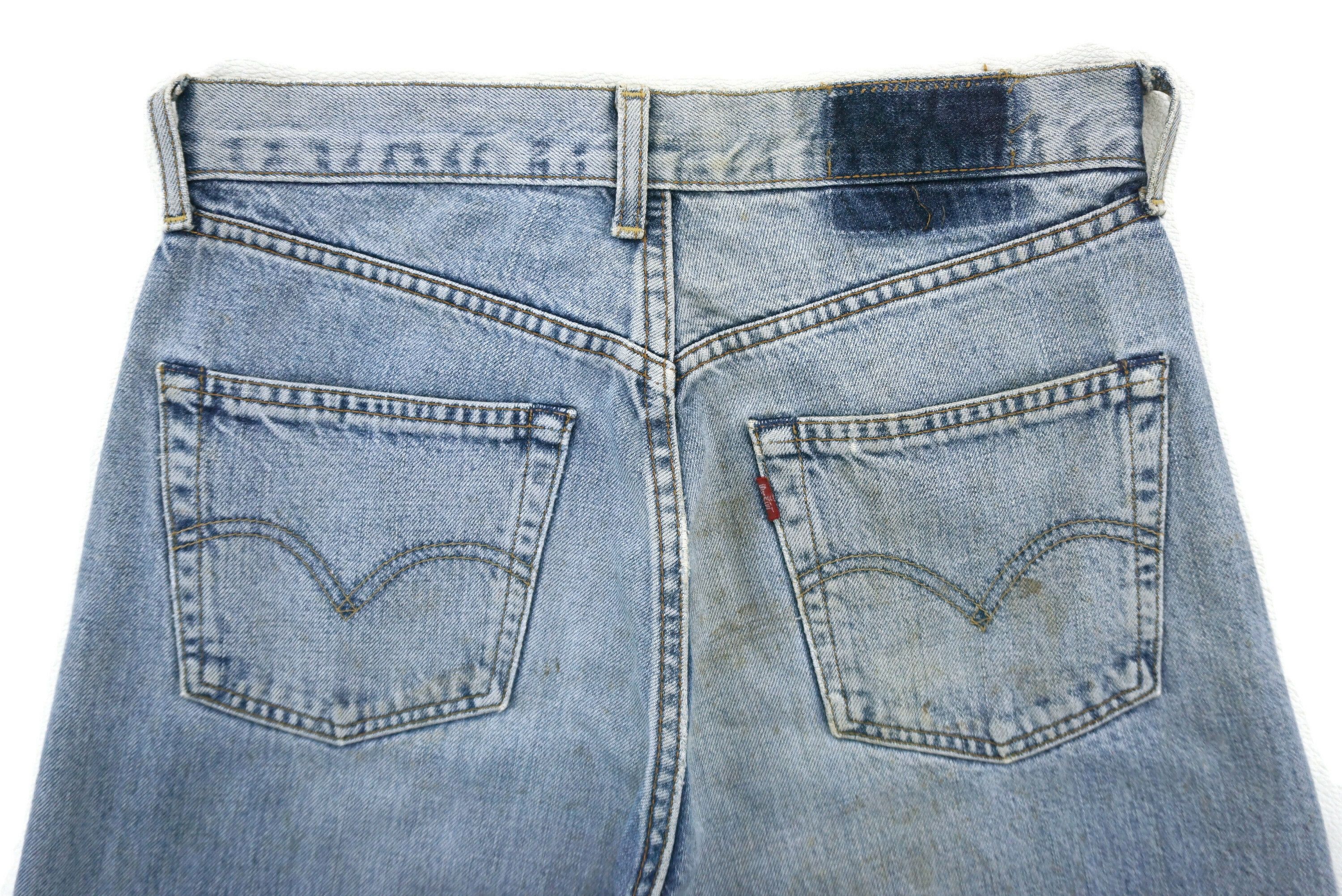 Levi's Vintage Levi's Jeans Size W30xL33.5 Light Wash Denim Size US 30 / EU 46 - 7 Thumbnail