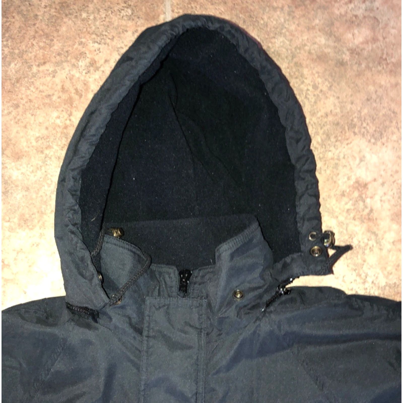 Andrew Marc Andrew Marc Additions Mens Full Zip Fleece Jacket XL Black Outerwear Size US XL / EU 56 / 4 - 3 Thumbnail