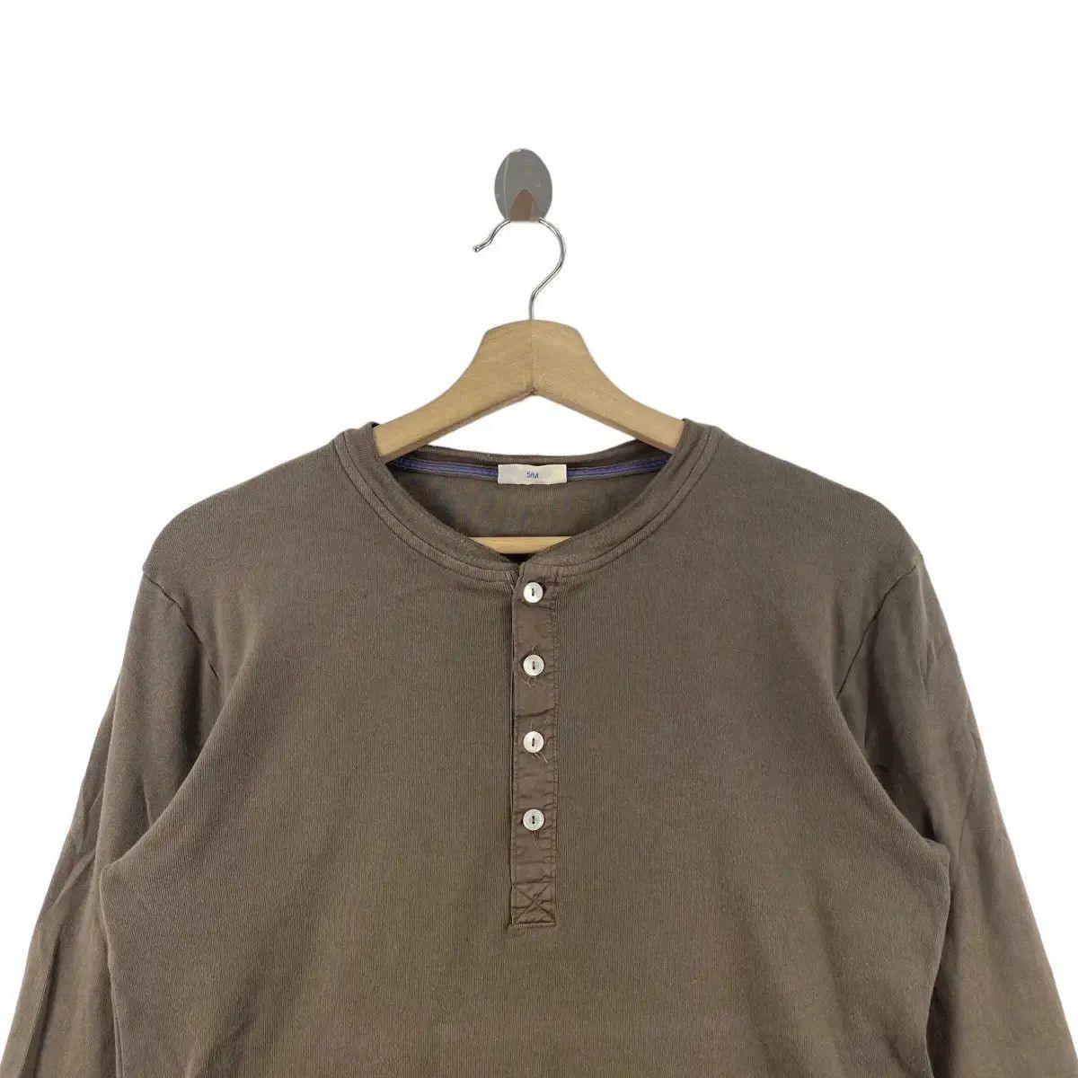 Vintage Vintage SCHIESSER GERMANY Henley Plain Tee Shirt Collection Size US M / EU 48-50 / 2 - 3 Thumbnail