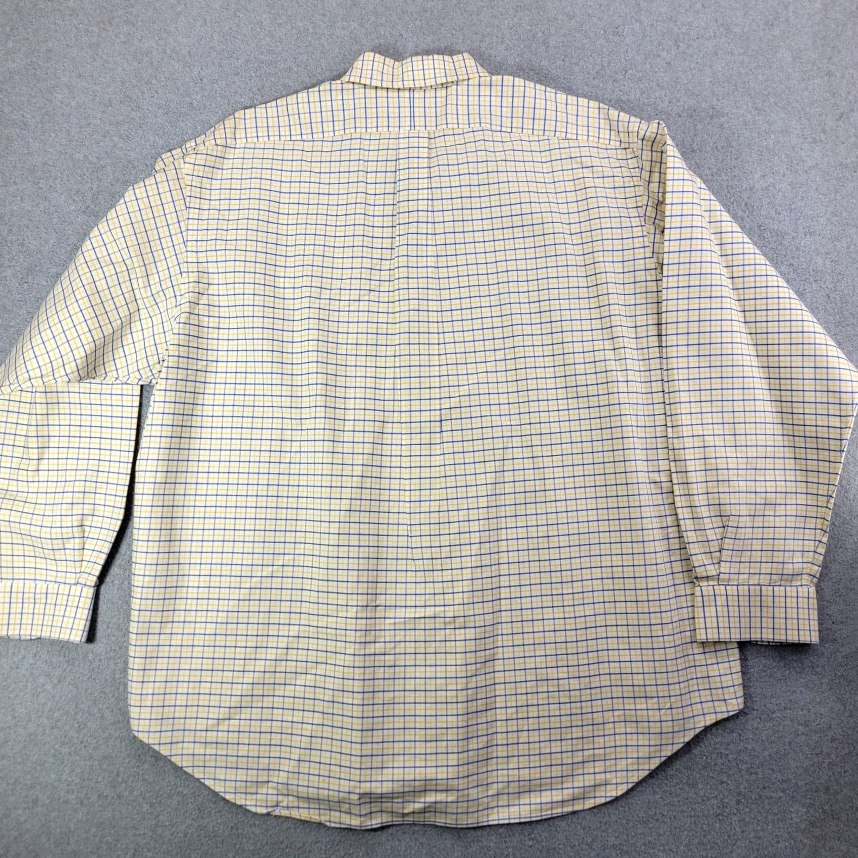 Ralph Lauren Ralph Lauren Shirt Mens XL Yellow Check Long Sleeve Button Down Cotton Pony Size US XL / EU 56 / 4 - 6 Thumbnail
