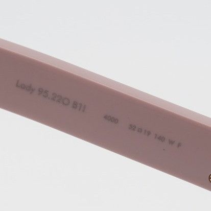 Dior Dior LADY 95.22O B1I 4000 Eyeglasses Pink 52mm Cat Eye Frame Size ONE SIZE - 8 Thumbnail