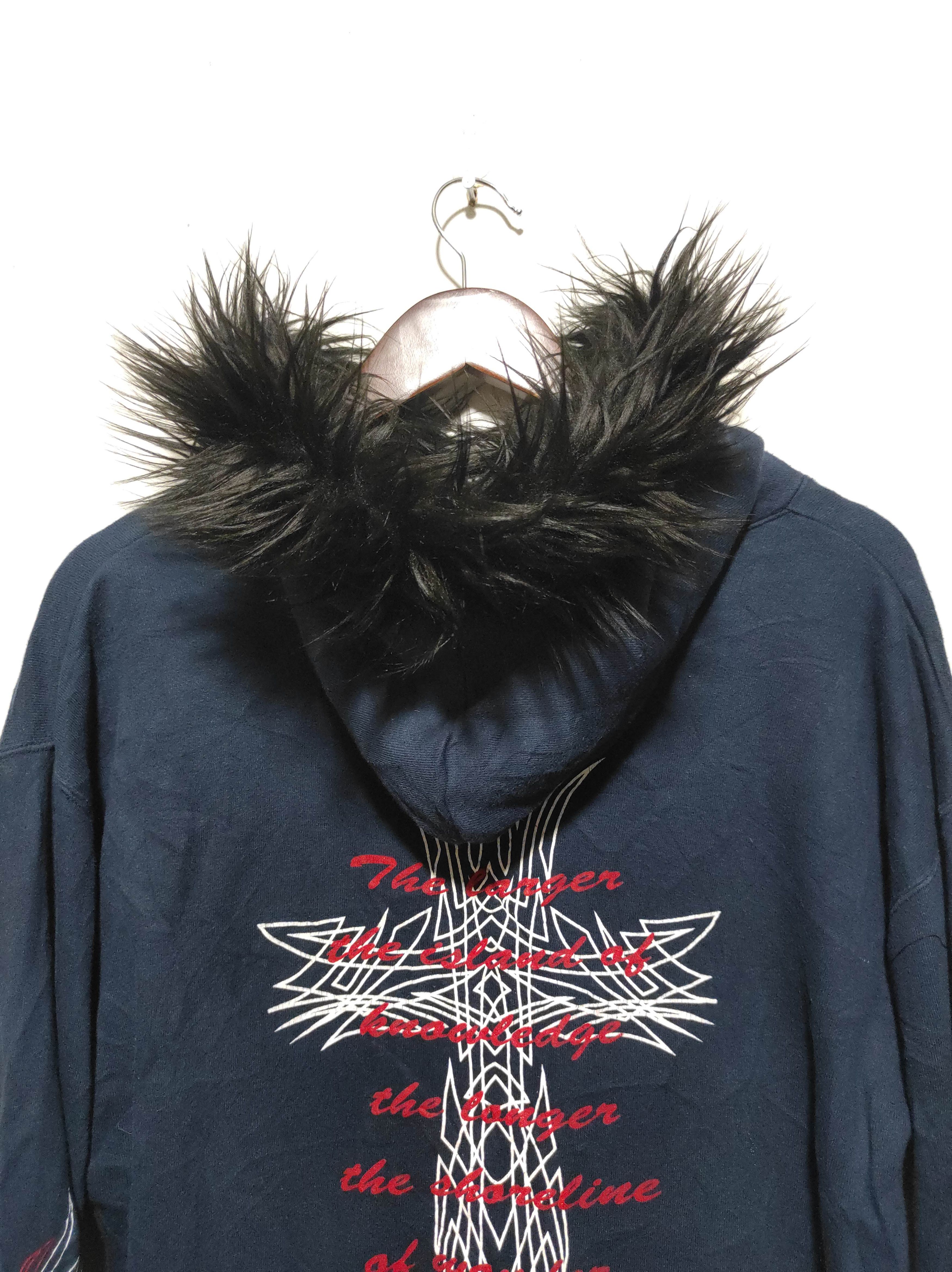 Affliction Black Dog Poem Croos Fur Hoodie i6w9 LGB Style Size US M / EU 48-50 / 2 - 14 Thumbnail